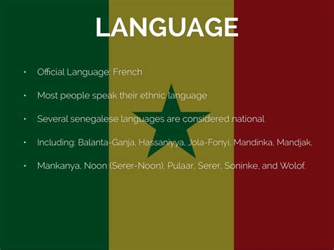 senegal language